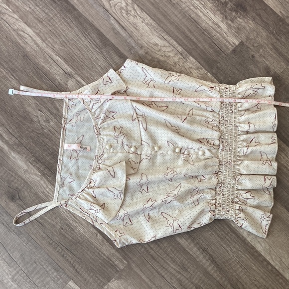 🔴SOLD!! Gift w/ Purchase! Peplum Cream Tank Top - Picture 13 of 14